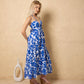 ROSE PETALS MAXI DRESS