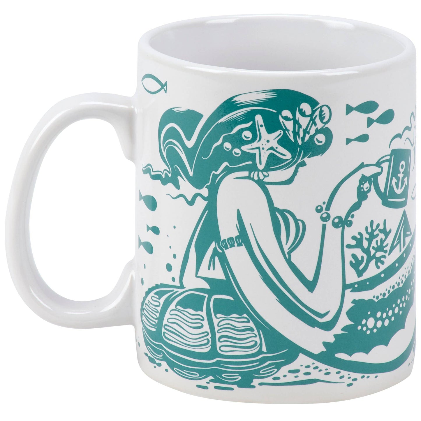 MERMAIDS NEED COFFEE MUG
