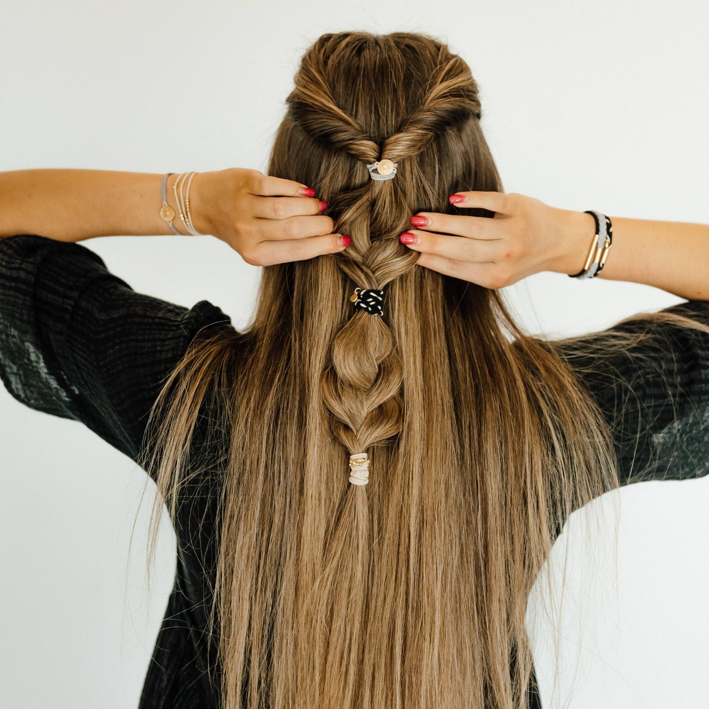 BEACH HAIR TIE BRACELETS