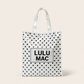 LULU MAC REUSABLE POLKA DOT TOTES