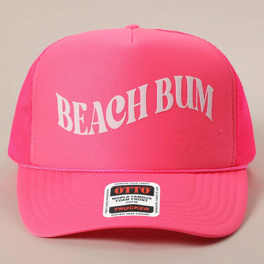 BEACH BUM TRUCKER HAT