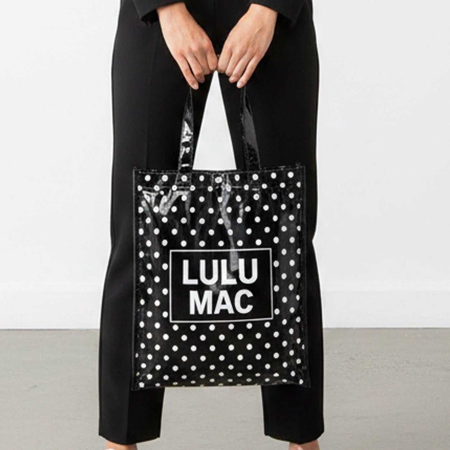 LULU MAC REUSABLE POLKA DOT TOTES