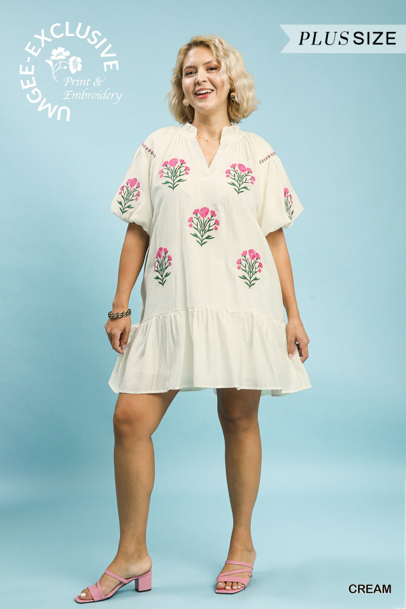 PICKING POSIES BOHO FLORAL DRESS