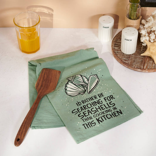 SEASHELLS KITCHEN TOWEL