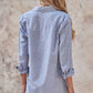 COASTAL STRIPED BUTTON DOWN