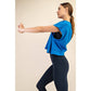 COTTON SLUB OPEN BACK TOP