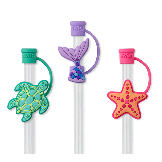 OCEAN STRAW TOPPER SET