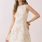 STARFISH EMBROIDERED MINI DRESS