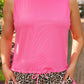 BANKS BASIC LETTUCE TANK - PINK