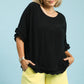 STACEY SCALLOP HEM TOP