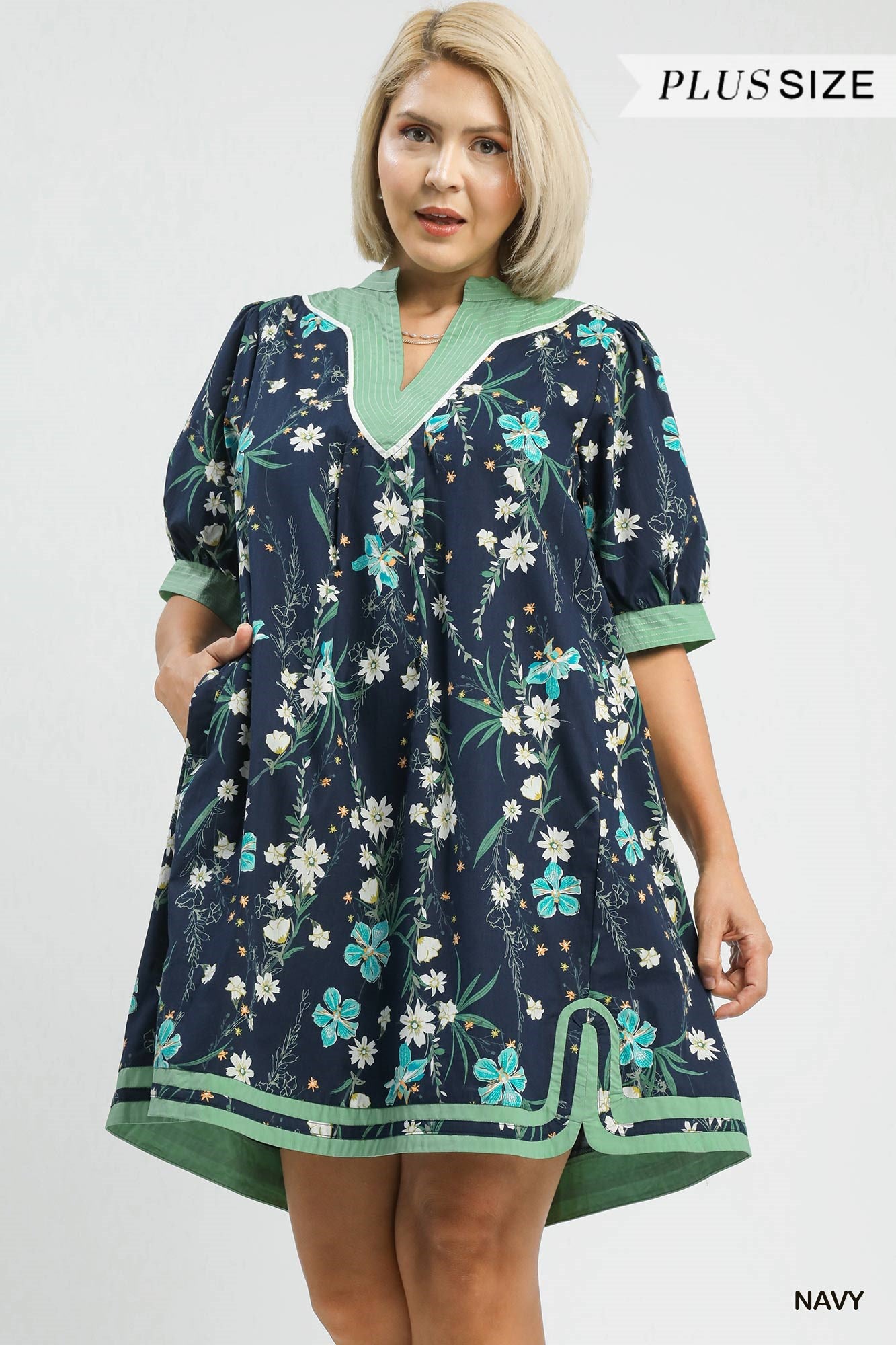 MABEL FLORAL PUFF SLEEVE DRESS