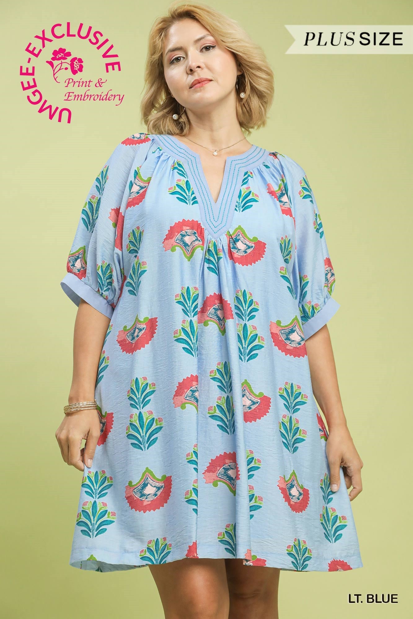 DORIS ABSTRACT PRINT DRESS