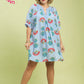 DORIS ABSTRACT PRINT DRESS