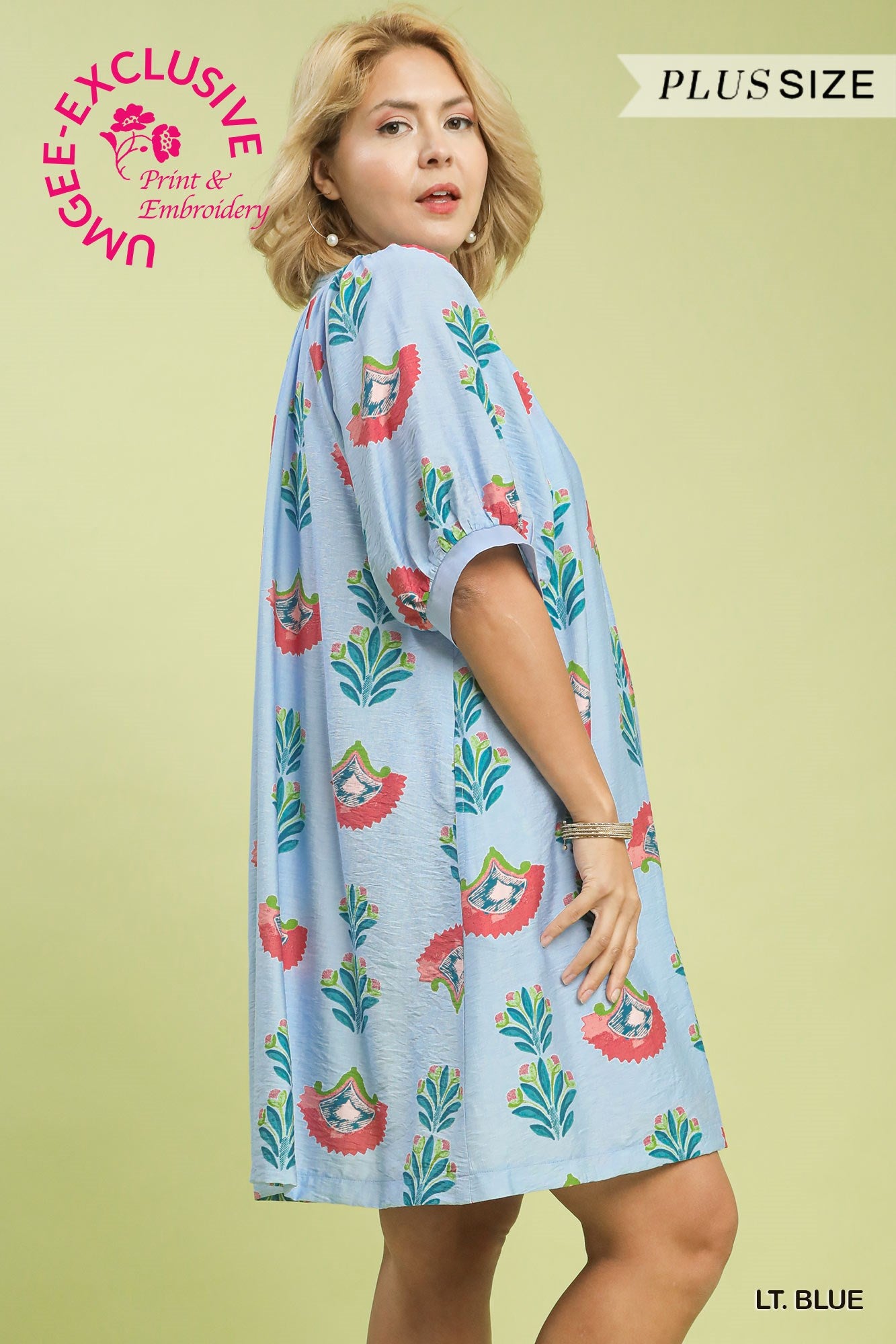 DORIS ABSTRACT PRINT DRESS