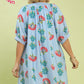 DORIS ABSTRACT PRINT DRESS