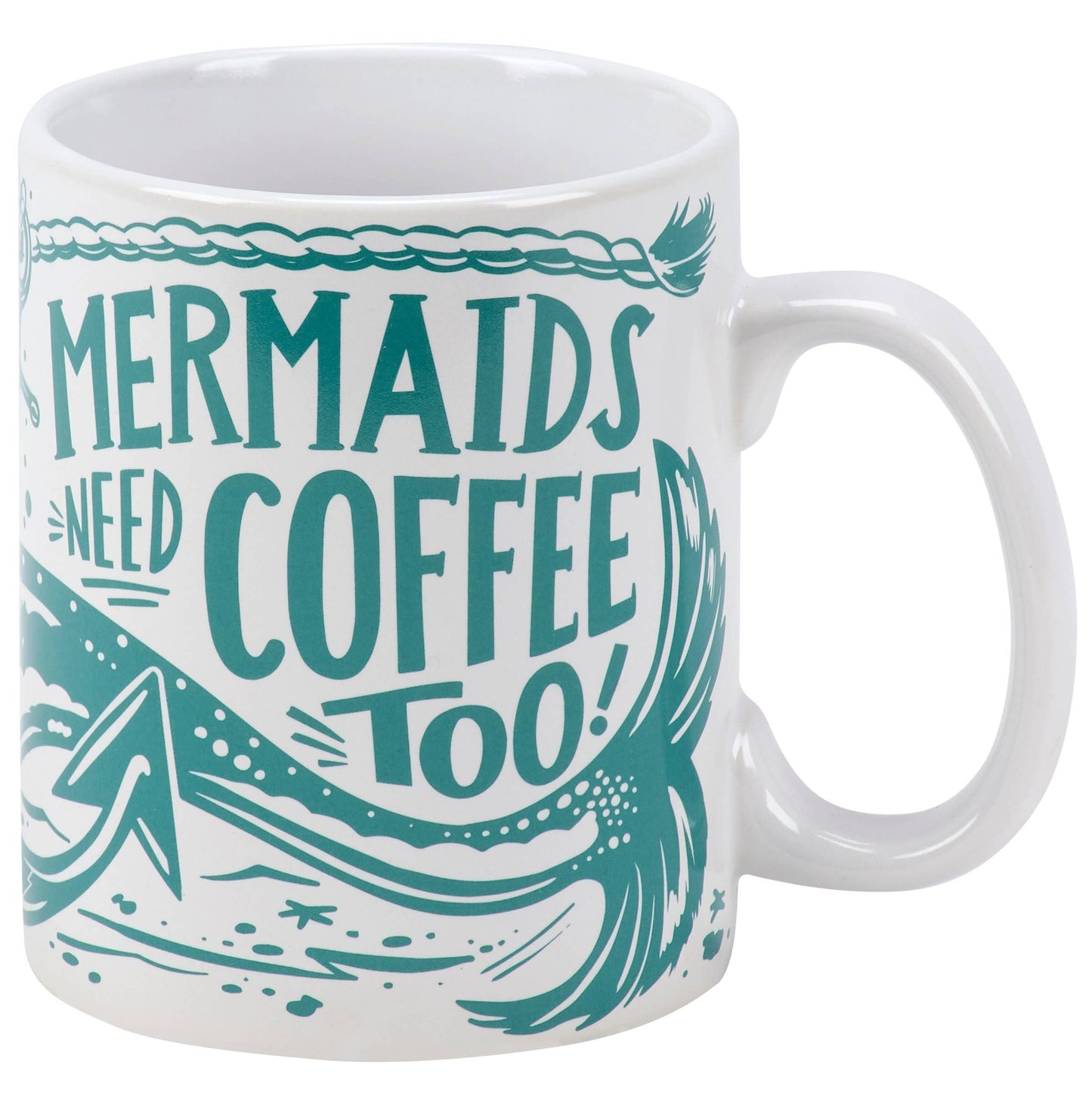 MERMAIDS NEED COFFEE MUG