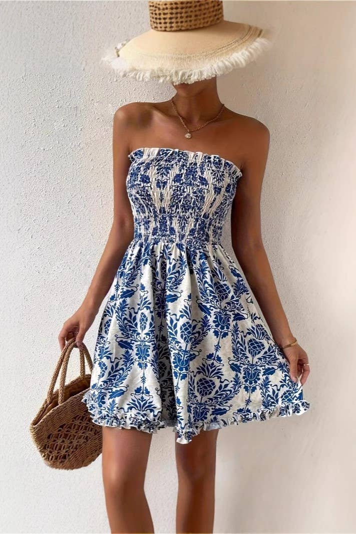 VACAY PAISLEY FLORAL DRESS