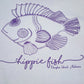 THE HIPPIE FISH SIGNATURE LOGO SHORT SLEEVE ADULT