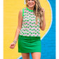 SADIE CARGO SKIRT - GREEN