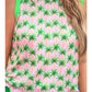 HEATWAVE RIBBED TANK TOP - PALM CRUSH