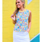 HEATWAVE RIBBED TANK TOP - CITRUS ESCAPE