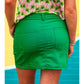 SADIE CARGO SKIRT - GREEN
