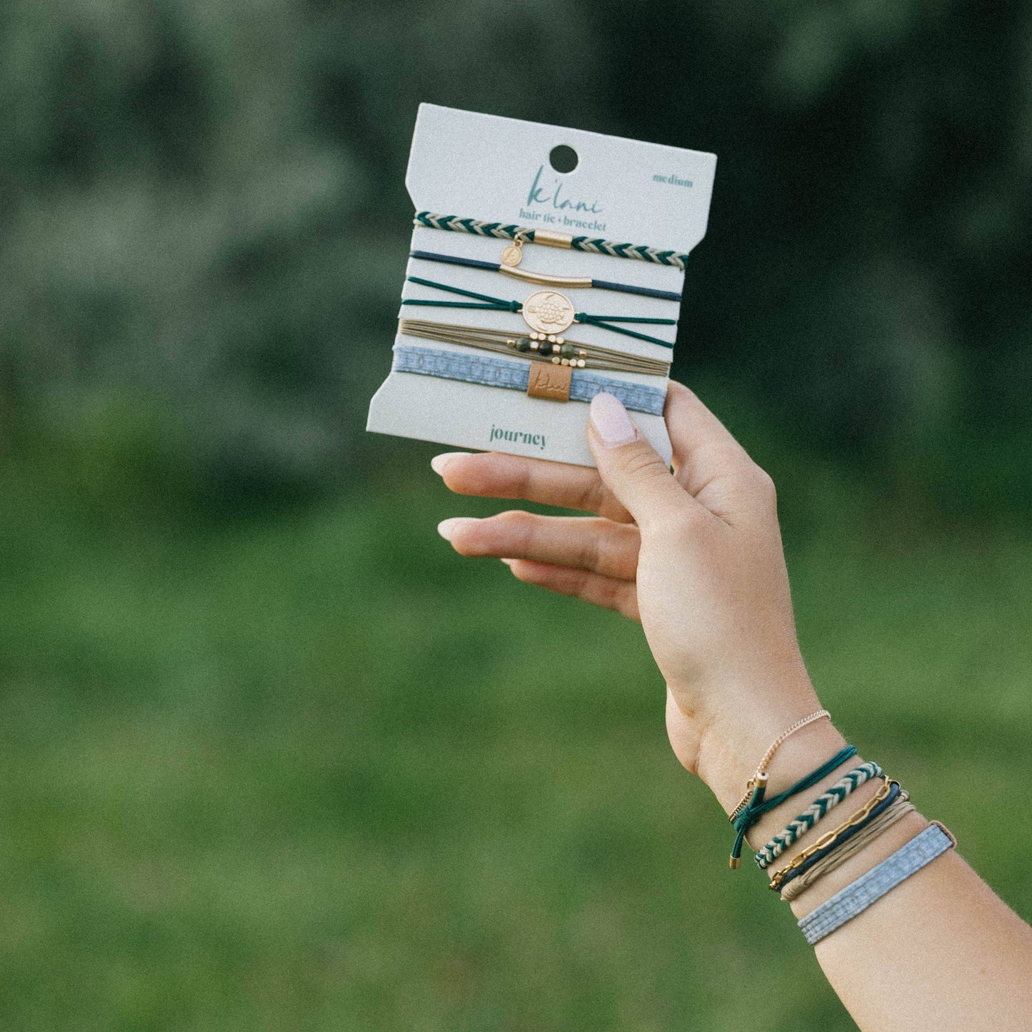 BEACH HAIR TIE BRACELETS
