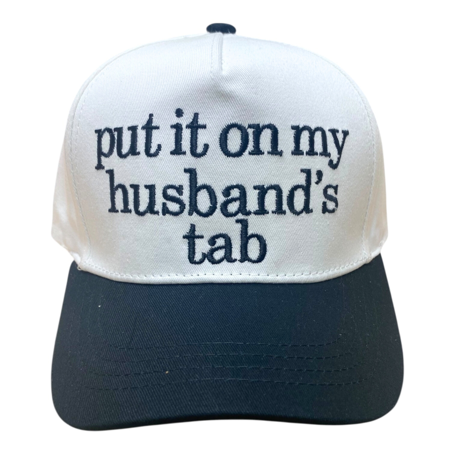 LULU MAC PUT IT ON MY HUSBAND'S TAB HAT