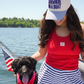 SOMEWHERE ON A BOAT