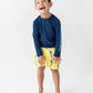 BOYS JAWSOME SHARK SWIM TRUNKS