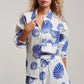 SEASIDE COTTON GAUZE SHIRT & SHORT SET