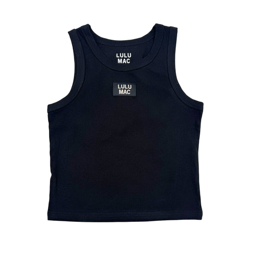 LULU MAC BLACK TANK TOP