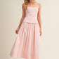 CHRISTINA STRAPLESS DRESS