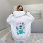 SURFING THE WAVES EMBROIDERED HOODIE