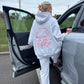 TROPICAL PALMS EMBROIDERED HOODIE