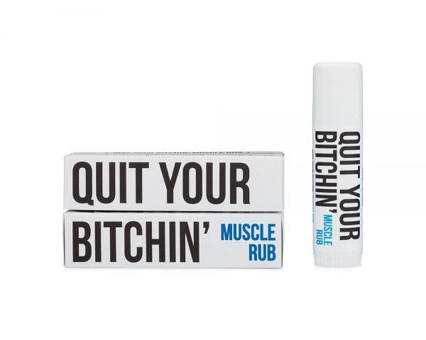 QUIT YOUR BITCHIN' MUSCLE RUB STIX