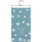 THE BEACH IS MY HAPPY PLACE STARFISH KITCHEN TOWEL