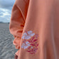 TROPICAL SHERBERT EMBROIDERED SWEATSHIRT
