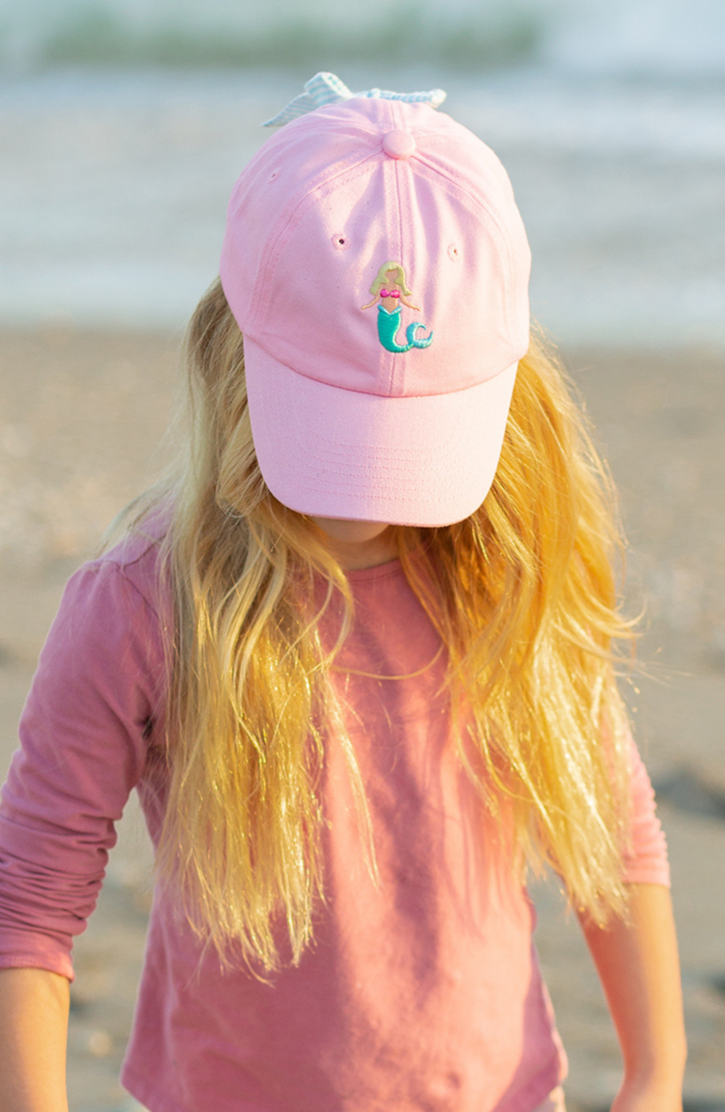 PINK MERMAID BOW HAT