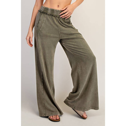 MINERAL WASHED SWEATPANTS