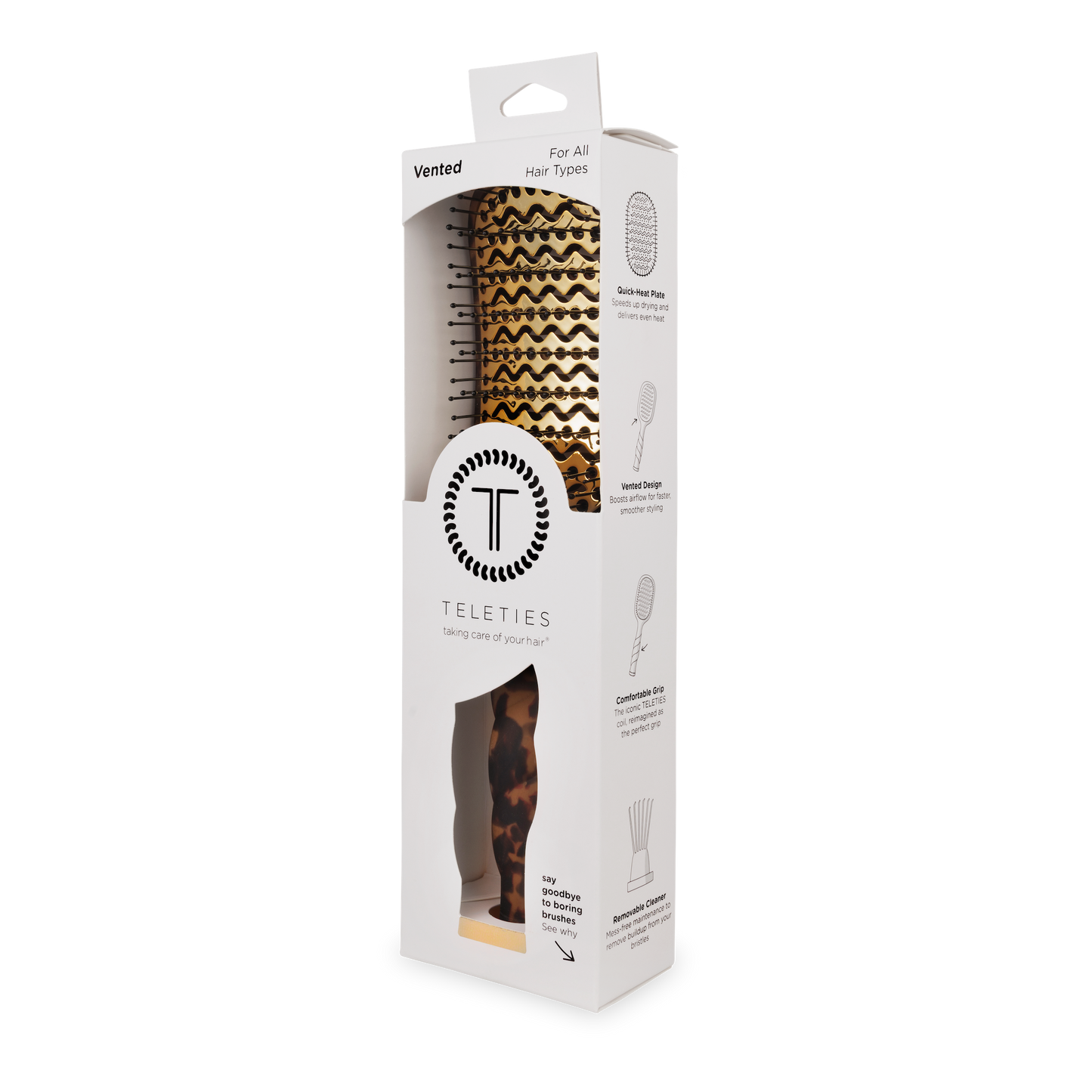 TELETIES: MULTI USE HAIR BRUSH