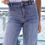 JUDY BLUE RETRO WIDE LEG JEANS