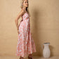 ROSE PETALS MAXI DRESS