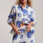 SEASIDE COTTON GAUZE SHIRT & SHORT SET
