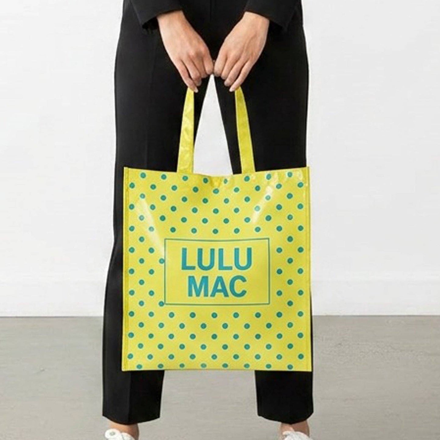 LULU MAC REUSABLE POLKA DOT TOTES