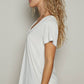 BASIC V-NECK KNIT TOP