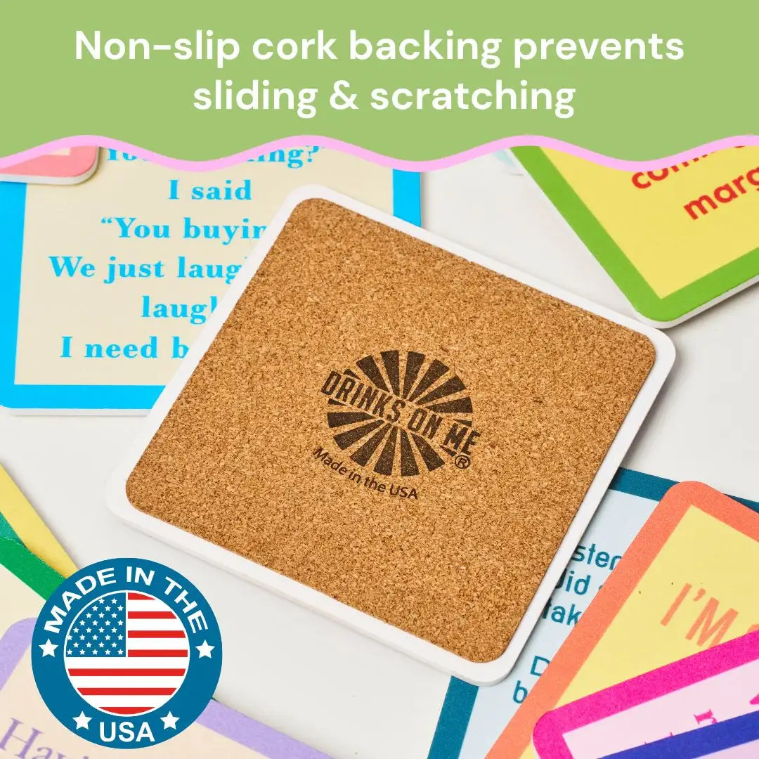 HUMOROUS NAPKINS & COASTERS