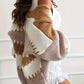 COLORBLOCK CARDIGAN
