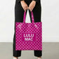 LULU MAC REUSABLE POLKA DOT TOTES