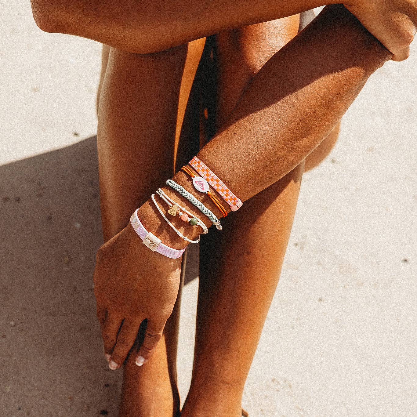 BEACH HAIR TIE BRACELETS